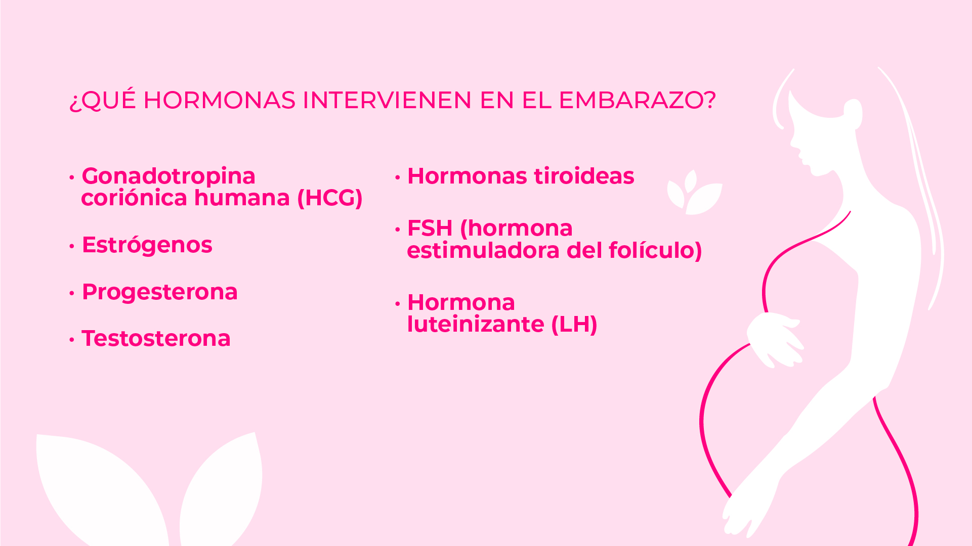 Hormonas embarazo